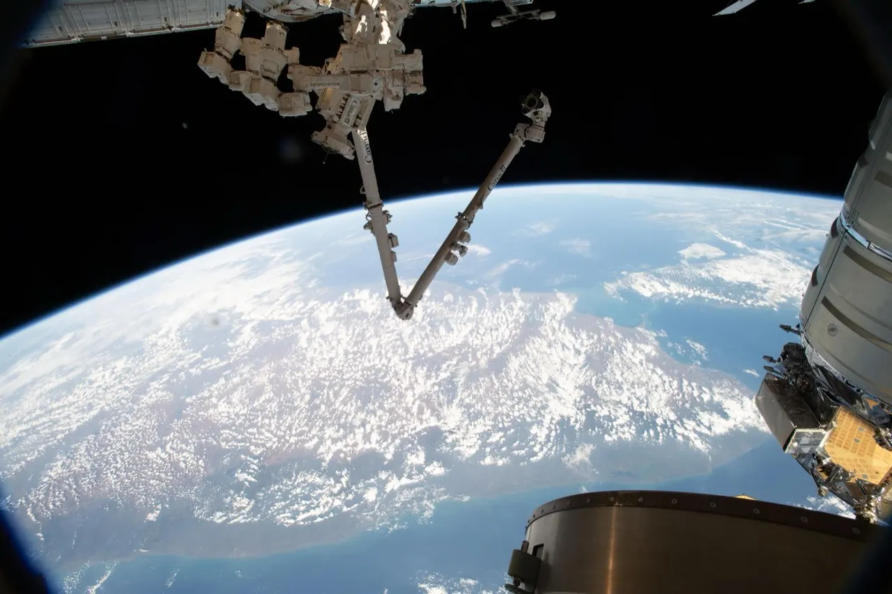 Canadarm2 and the Dextre robot on the International Space Station